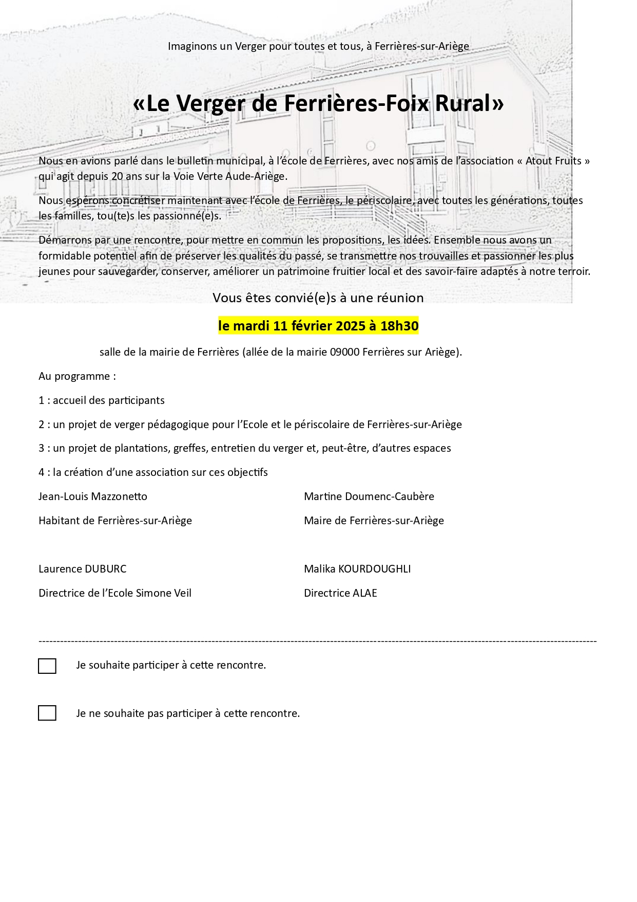 invitation pour le verger de Ferrieres foix rural page 0001